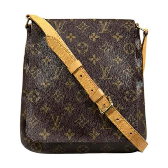 Louis Vuitton Handbags - LOUIS VUITTON Brown Monogram Canvas Shoulder Bag